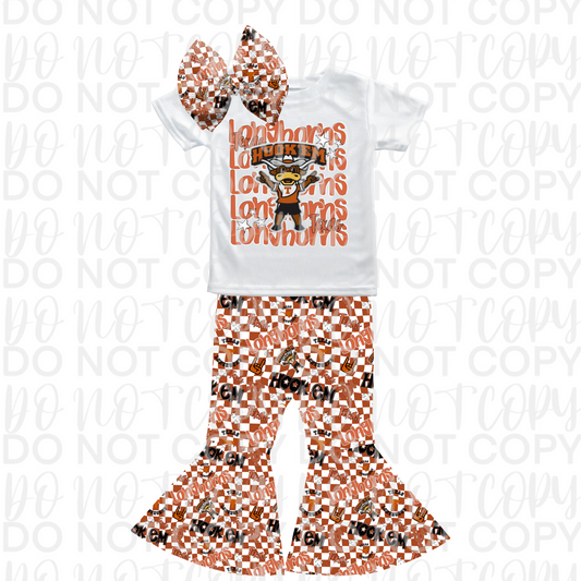 Texas Longhorn 3 Piece Set 0/3M-14/16