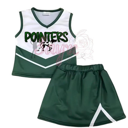 7/8-14/16 Custom Cheer Uniform Striped *CLOSES 8/29!*