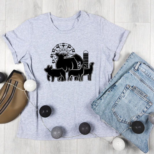Solid Color Show Animals Shirt- Toddler/Youth Size *Customizable* Sayre Design Co.