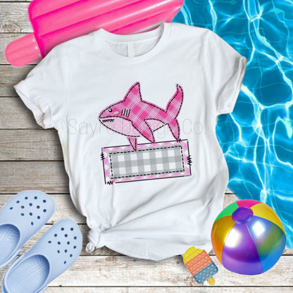 Custom Shark Name Baby-Youth Tee/Onesie