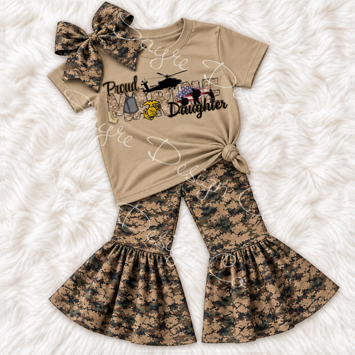 MARINES Girls Customizable Bell Set Closes 10/4!