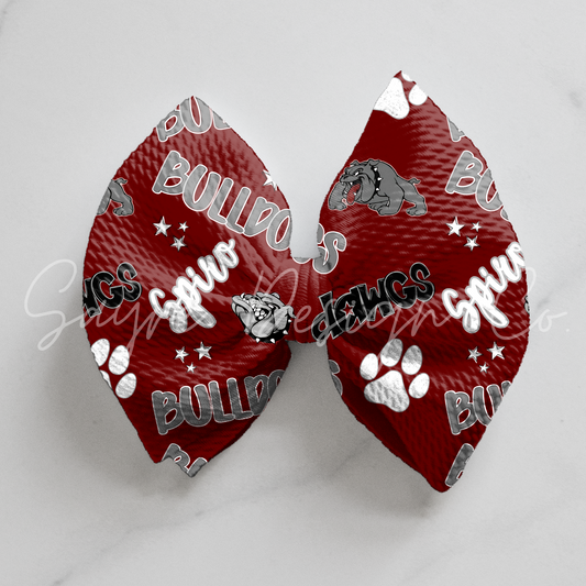 Spiro Bulldogs Red Bows