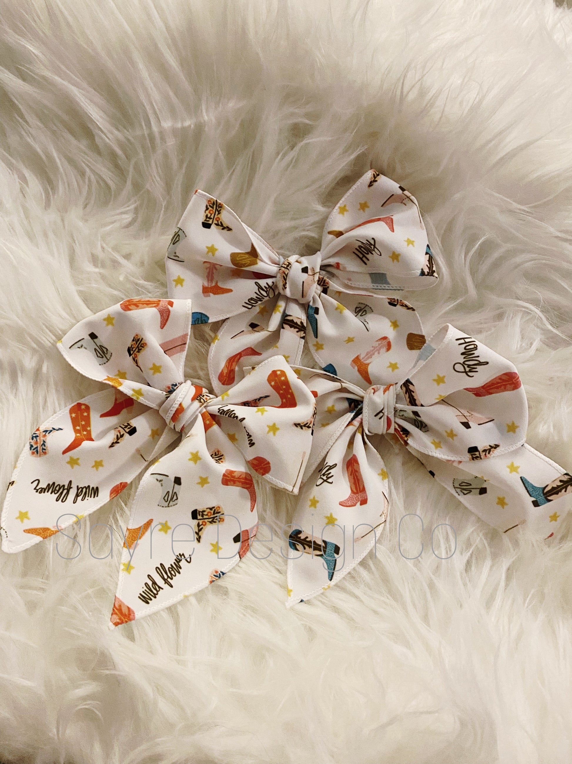 Wildflower Bow Sayre Design Co.