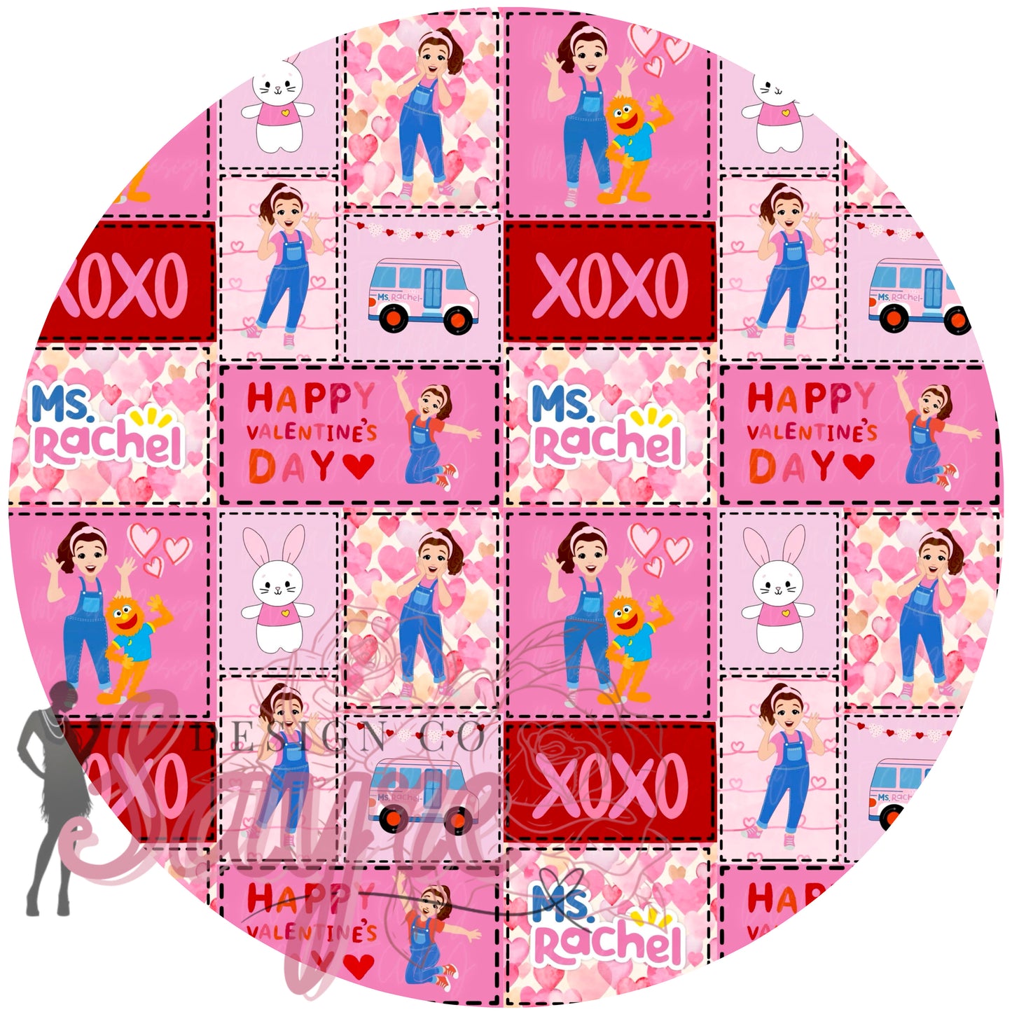 Ms. Rachel Valentine’s Day 0/3M-Adult 4XL