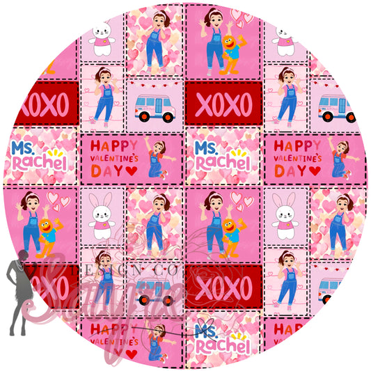 Ms. Rachel Valentine’s Day 0/3M-Adult 4XL