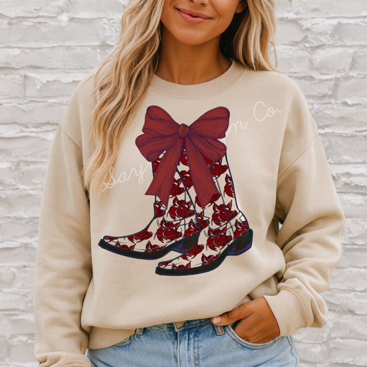 Razorbacks Boots Shirt/Sweatshirt