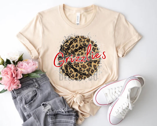 Leopard Basketball Shirt Sayre Design Co.