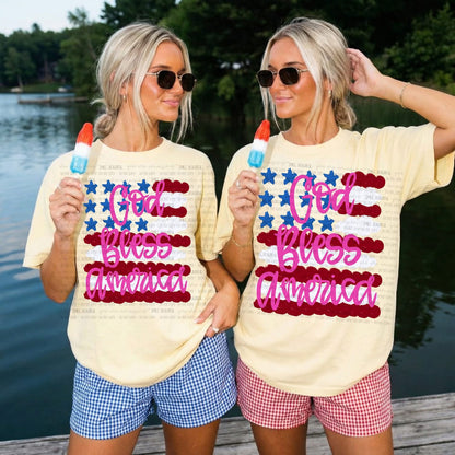 God Bless America Flag Shirt/Tank