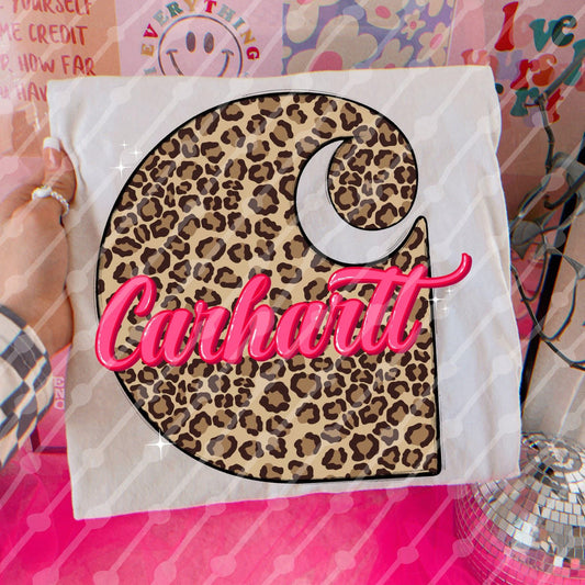 Cheetah Hot Pink CH Shirt/Long Sleeve/Crewneck/Hoodie