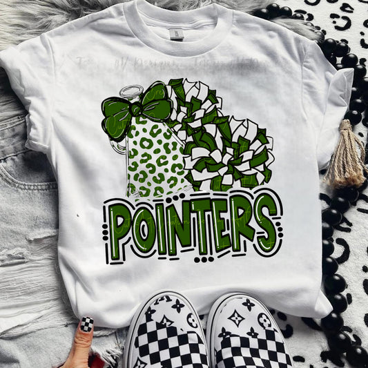 Pointers Poms & Megaphone Shirt/Sweatshirt