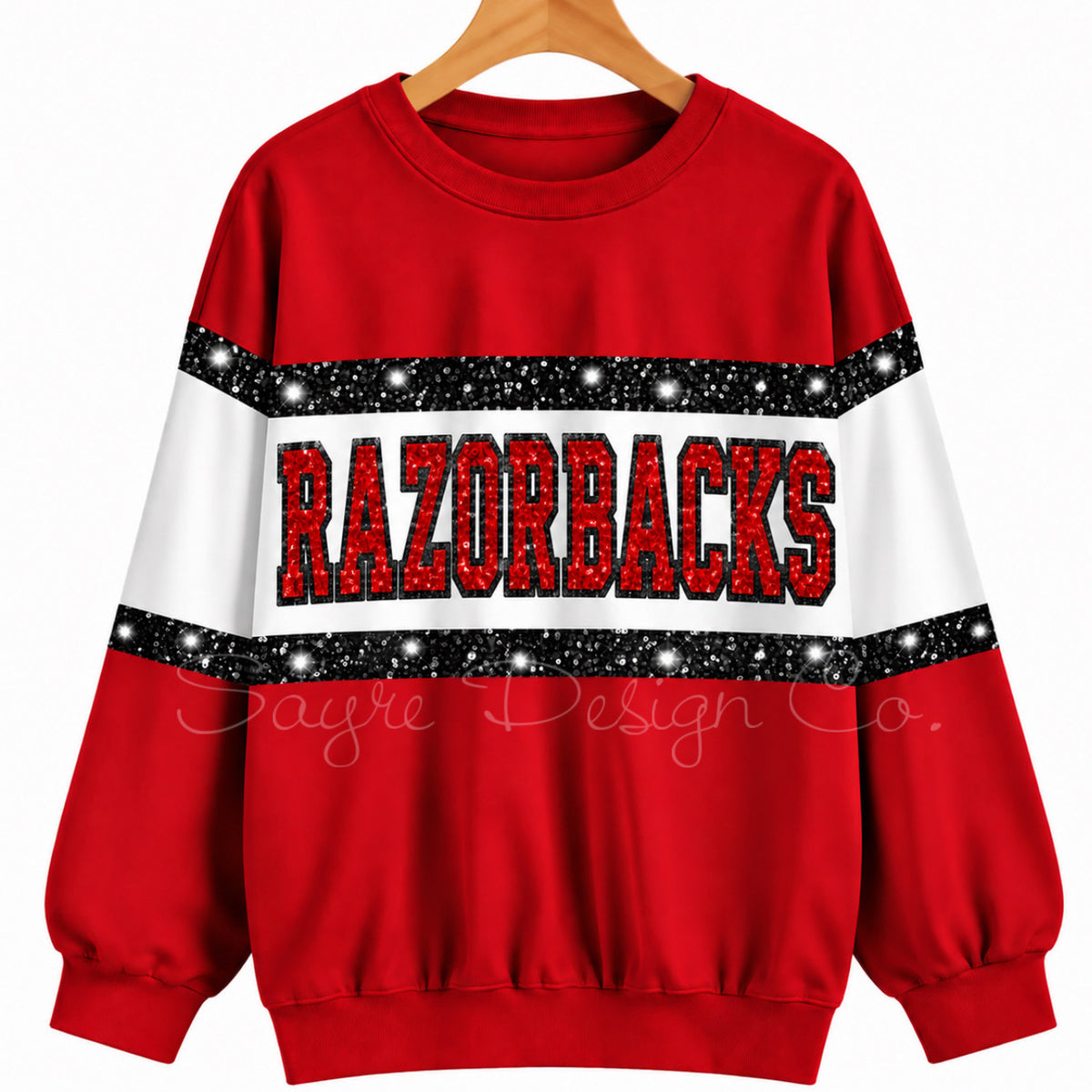 Customizable Sequin Team Sweatshirt- Round 1 closes 9/27!