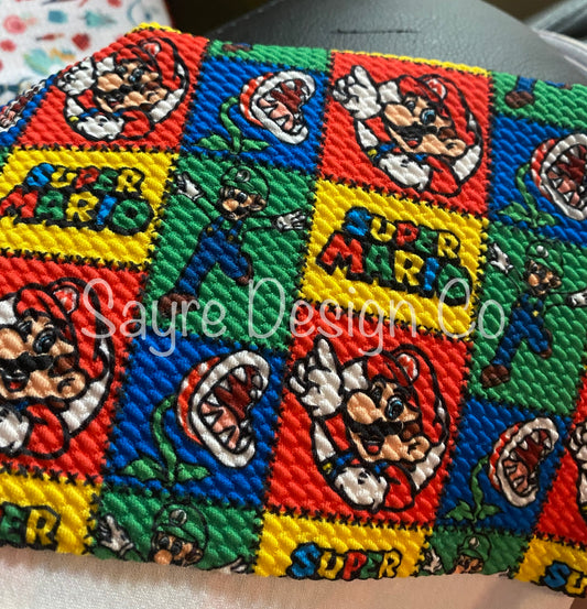 Mario Blocks- Bullet Fabric *limited quantity*