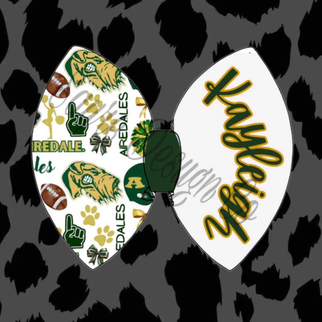 Alma Airedales Name Bow Sayre Design Co.
