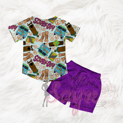 Mystery Machine Pup 0/3M-Adult 4XL