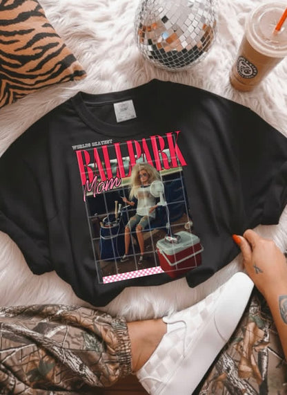 Doll World’s Okayest Ballpark Mom Shirt/Long Sleeve/Crewneck/Hoodie