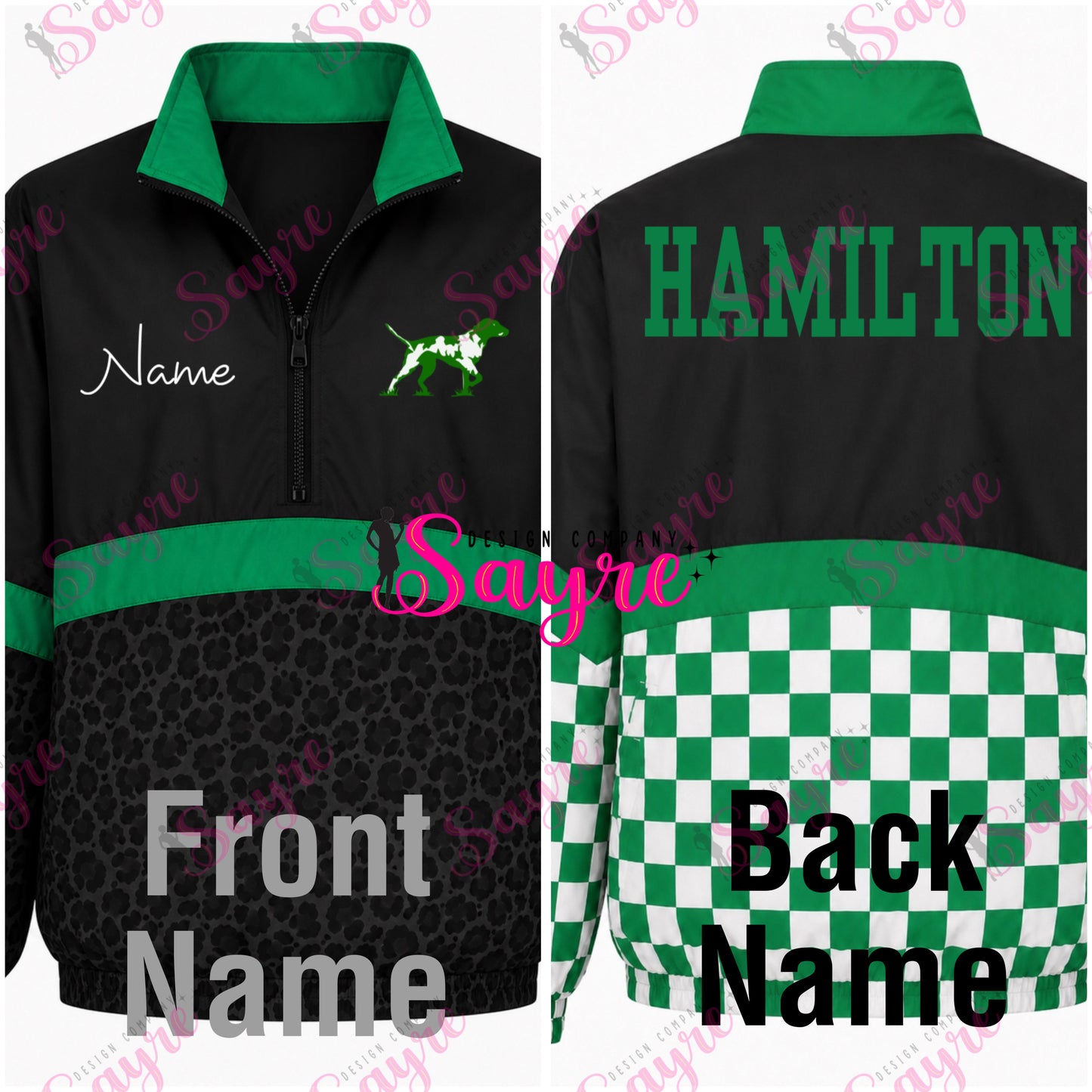 Windbreaker Name Add-on BACK YOUTH