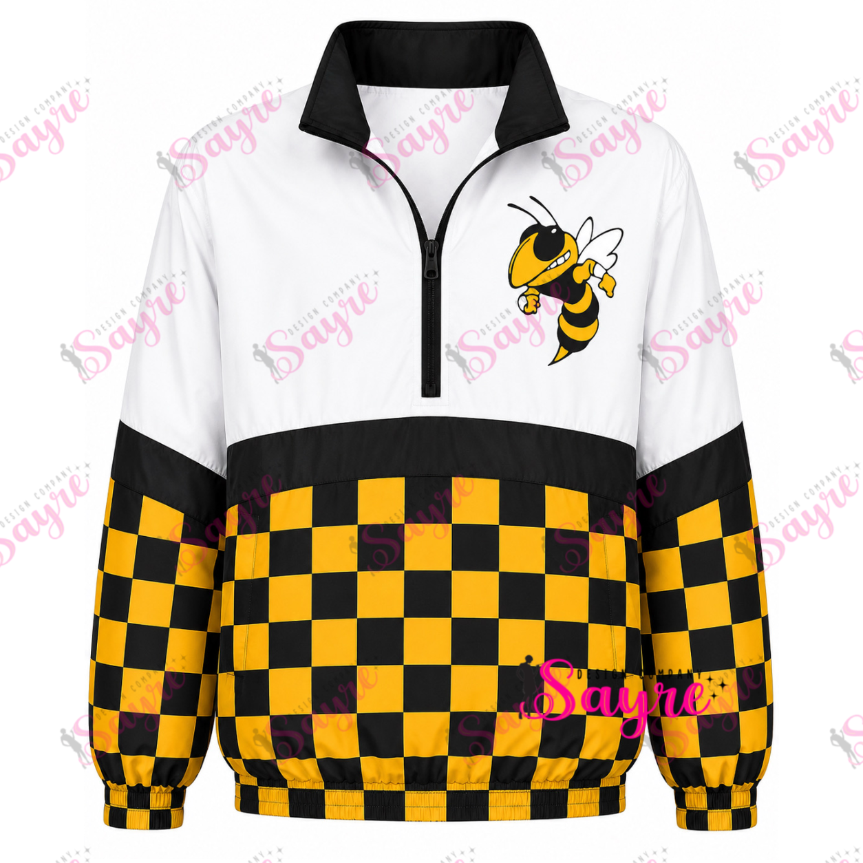 Customizable Mascot/Team On the Go Windbreaker ADULT
