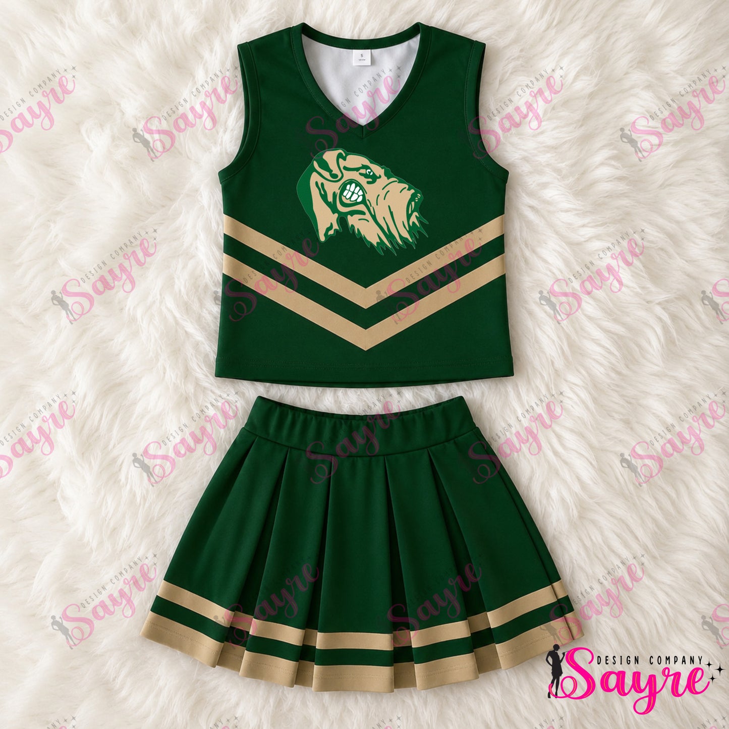 Customizable Striped Cheer Uniforms-Closes 6/28!