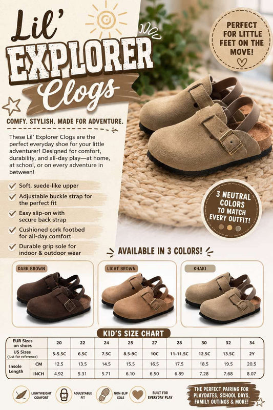 Little Explorer Clogs- Closes 8/16!