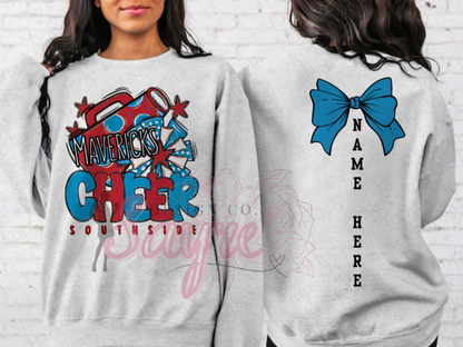 Customizable Team/Name Cheer Crewneck