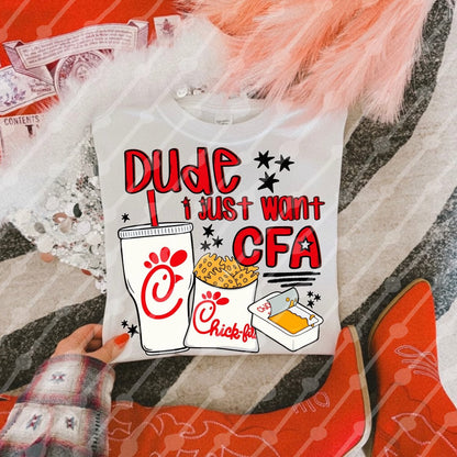 I just want CFA Shirt/Long Sleeve/Crewneck/Hoodie