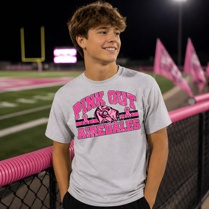 Customizable Team Varsity Pink Out Tee