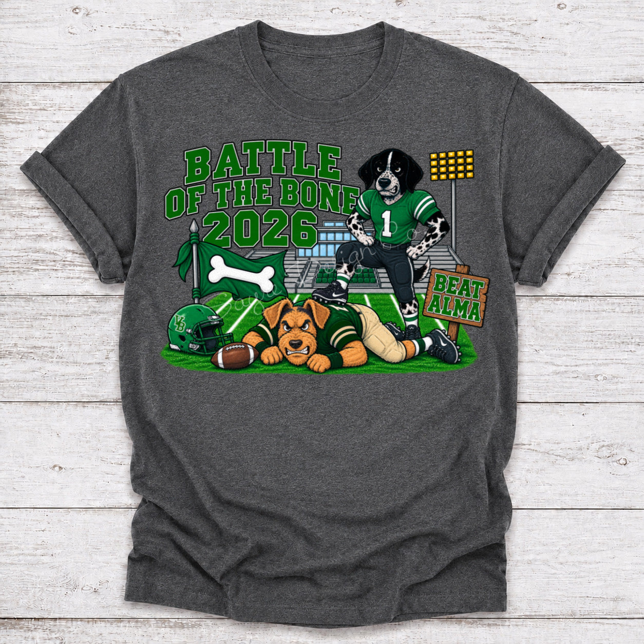 Beat Alma Battle of the Bone Tee
