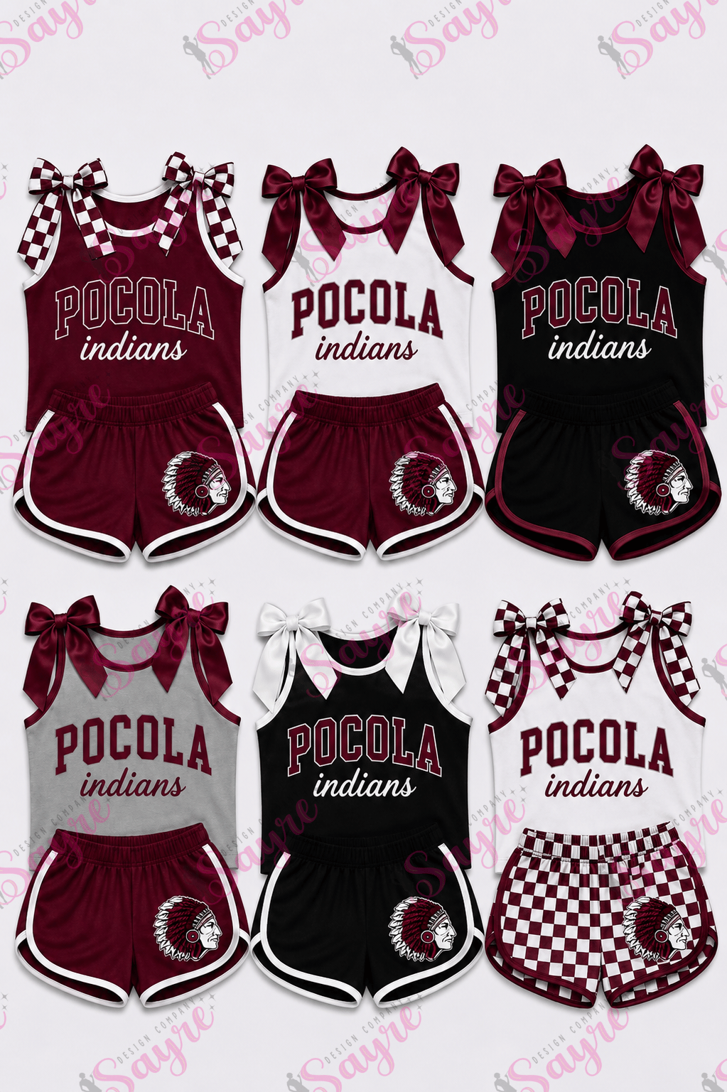Bow Tank & Shorts Set