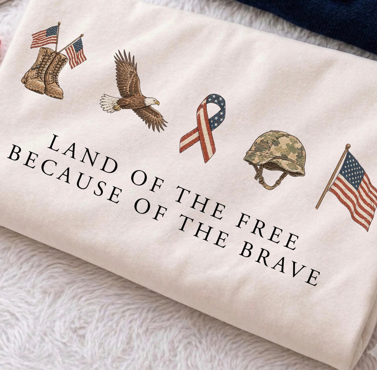 Land of the Free Symbols Shirt/Sweatshirt