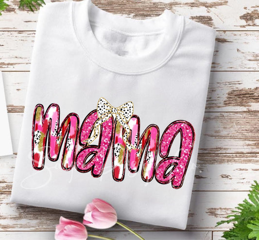 Painted Coquette Pink Mama Tee *Multiple Colors!*