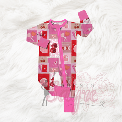 Pink Farmhand Valentine’s Day 0/3M-Adult 4XL