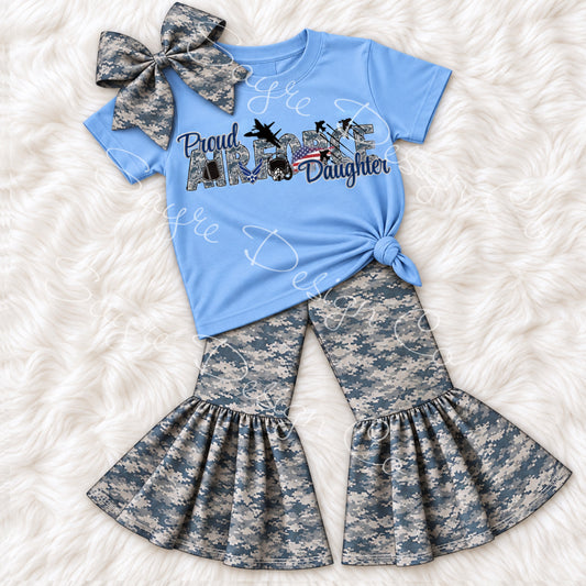 AIR FORCE Girls Customizable Bell Set- Closes 10/4!