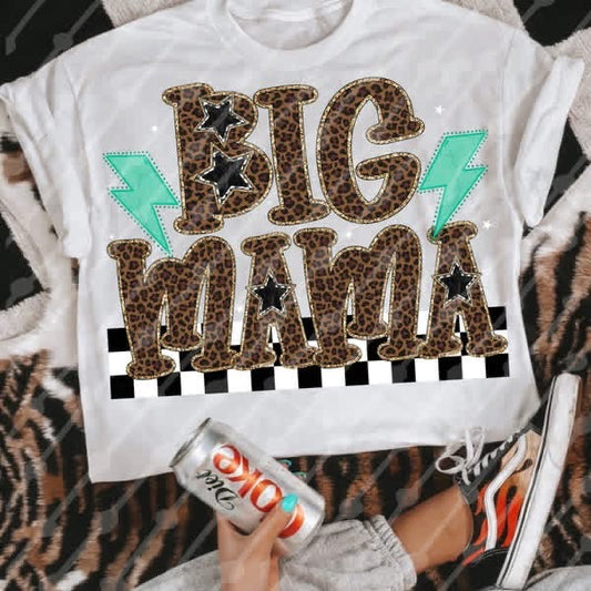 Big Mama Leopard Tee/Sweatshirt