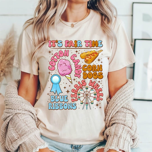 Its Fair Time Collage Shirt- Toddler/Youth Size Sayre Design Co.