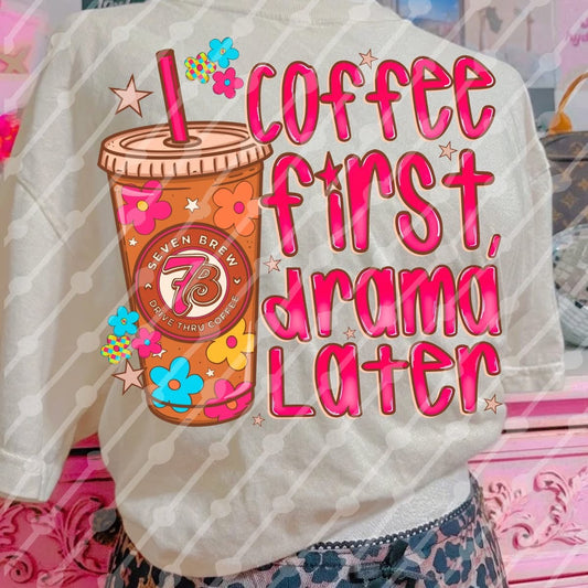 7 Brew Coffee First Shirt/Long Sleeve/Crewneck/Hoodie