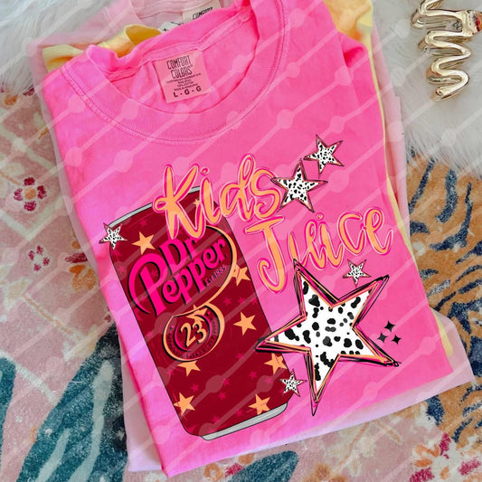 Dr. Pepper Kids Juice Onesie/Shirt/Long Sleeve/Crewneck