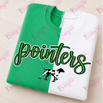 Spirit Split Color Crewneck-ADULT