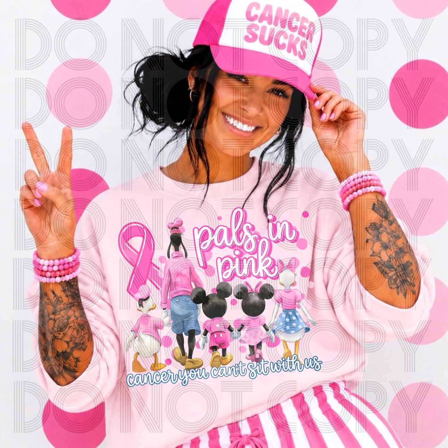 Pals in Pink Tee/Crewneck Sweatshirt