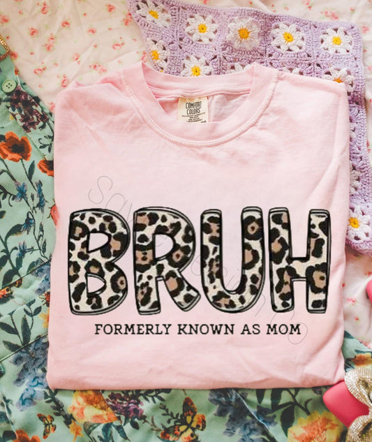 Leopard Bruh Tee *Multiple Colors!*