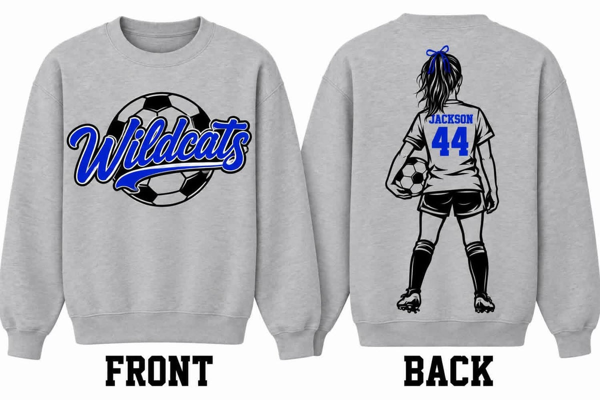 Customizable Sports Sweatshirt- Closes 10/8