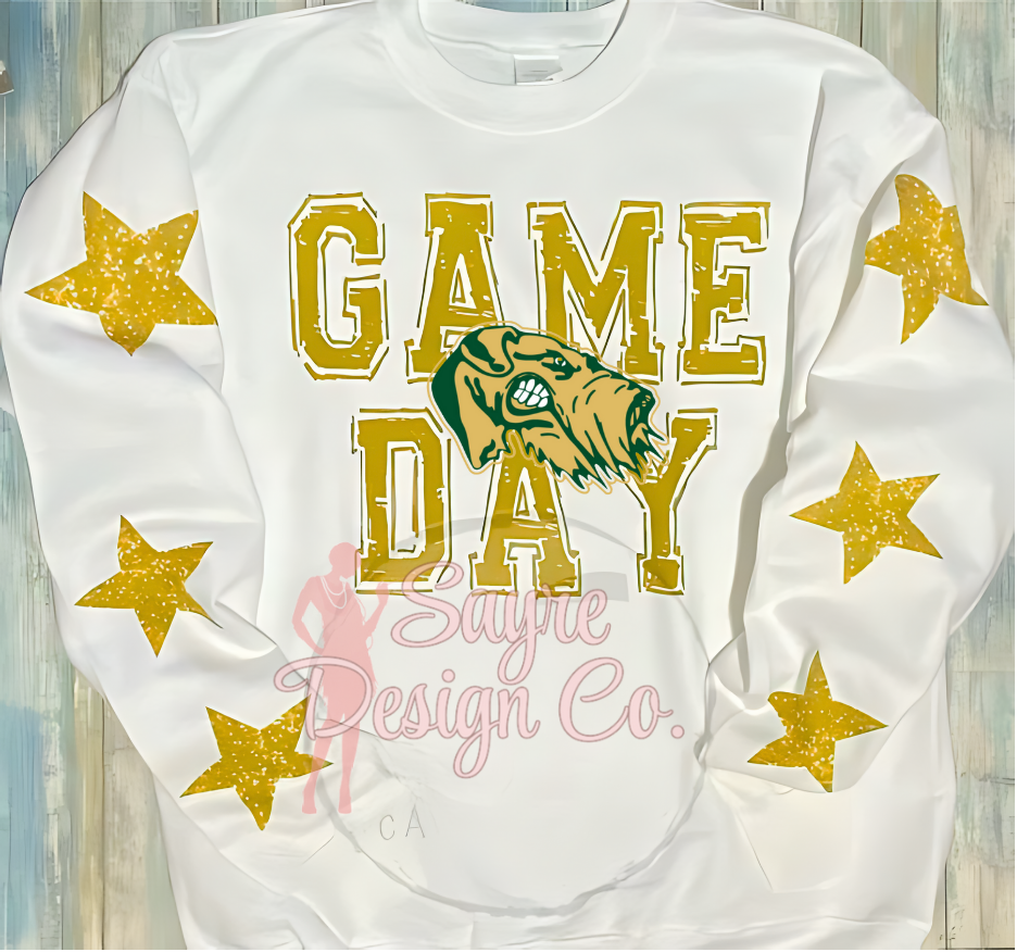 Faux Sequin Game Day Shirt* Sayre Design Co.