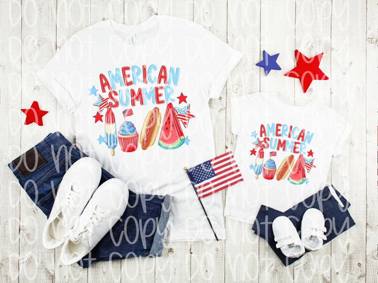 American Summer Shirt/Tank
