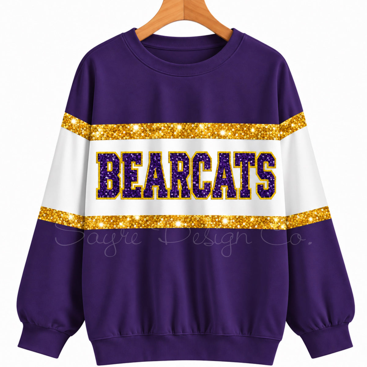 Customizable Sequin Team Sweatshirt- Round 1 closes 9/27!