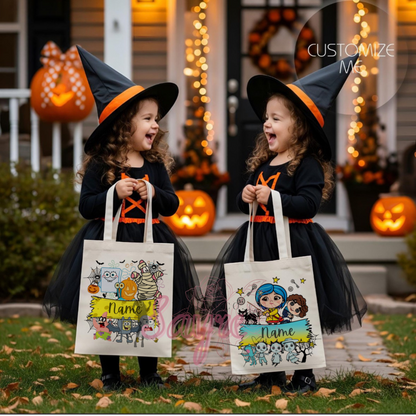 Custom Halloween Treat Bags