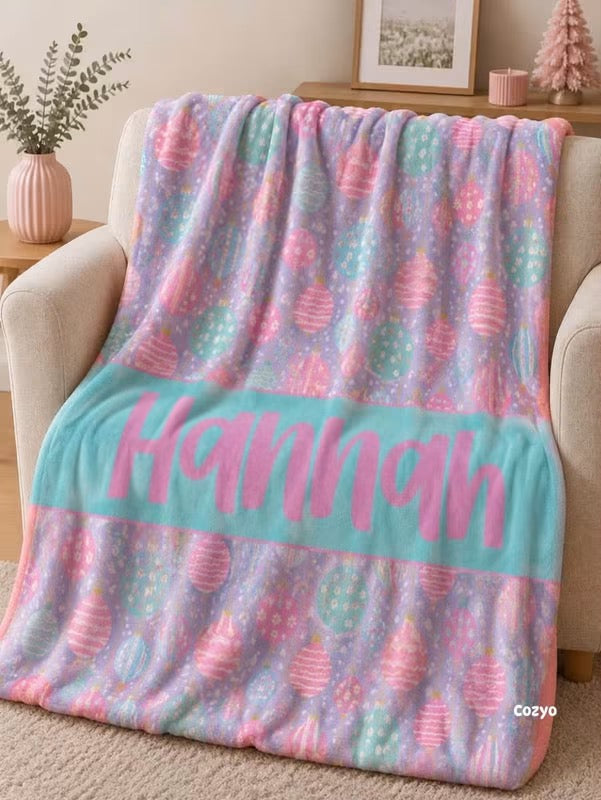 Personalized Christmas Blankets!- Closes 8/23!