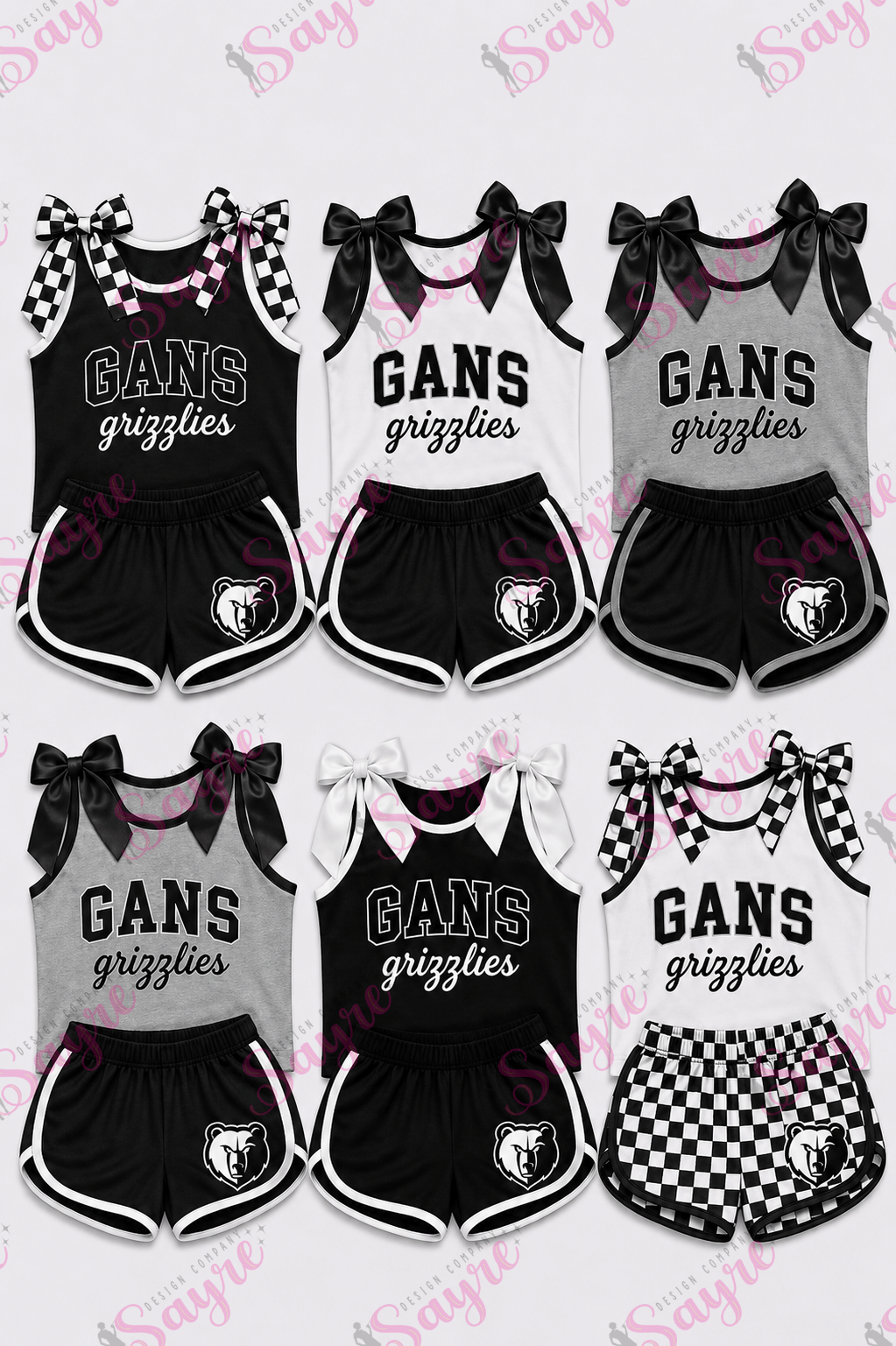 Bow Tank & Shorts Set