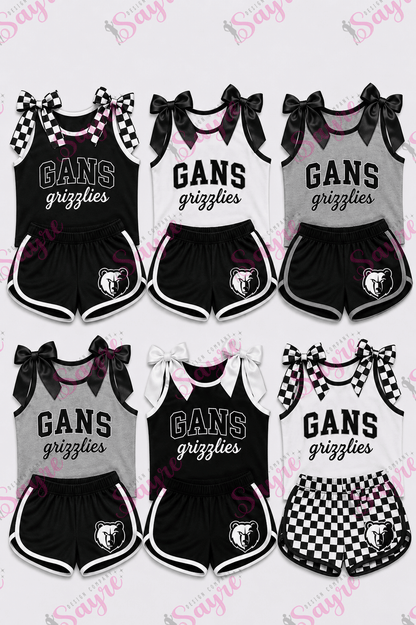 Bow Tank & Shorts Set