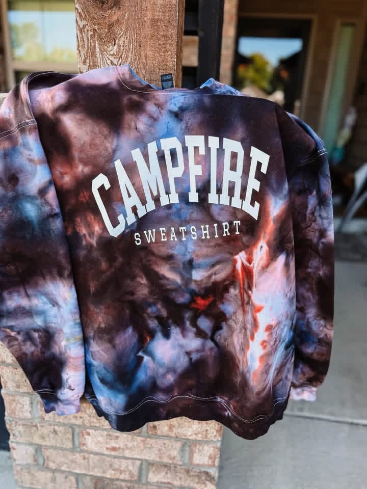 Campfire Crewneck Sweatshirt- Closes 9/13