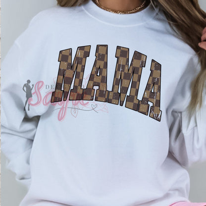Checkered Mama Shirt/Sweatshirt