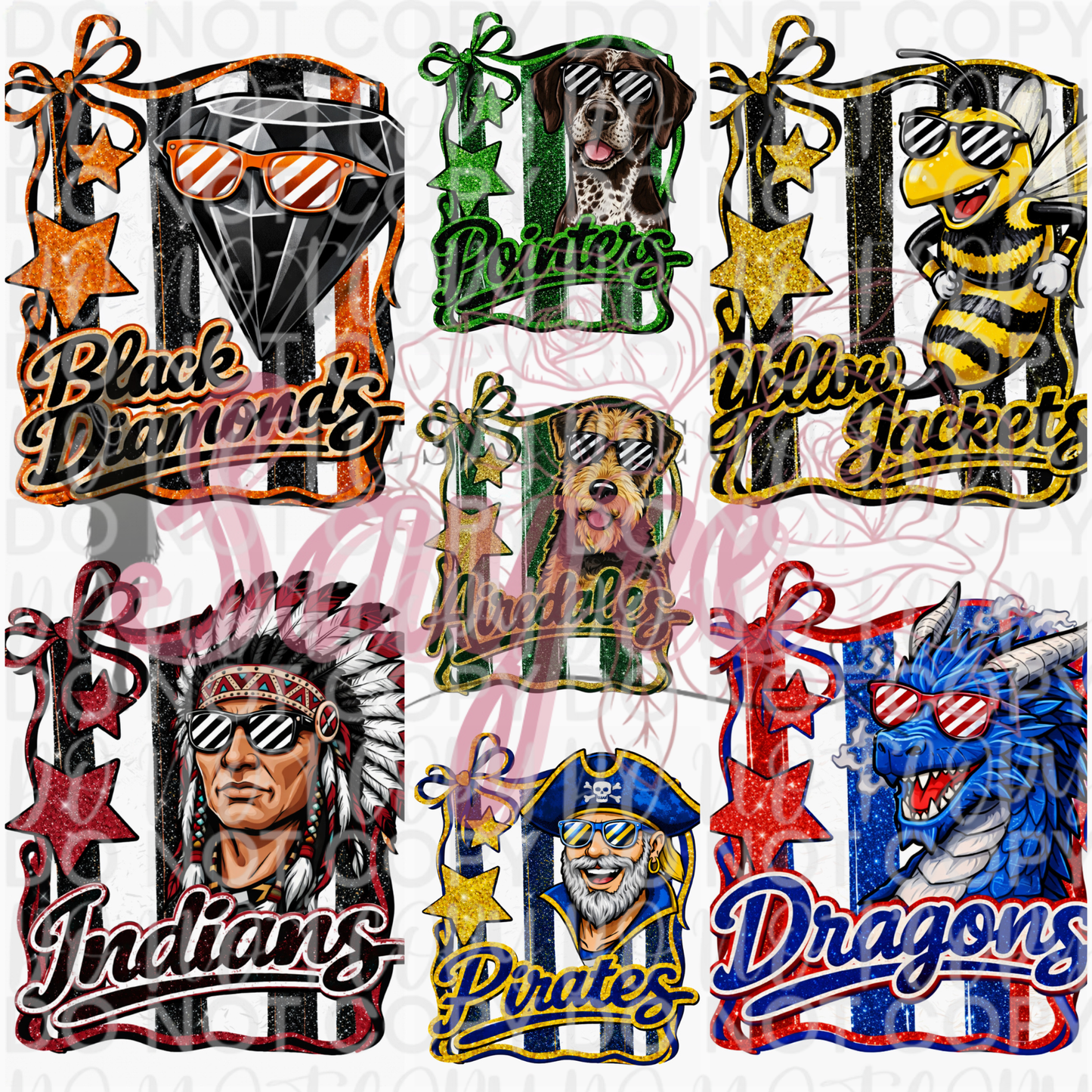 Glitter Coquette Mascot Drive